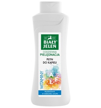 PŁYN DO KĄPIELI BIAŁY JELEŃ 750 ML WITAMINY