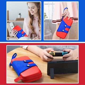 Walizka Torba Etui Pokrowiec Kufer Case Mario Nitntendo Switch OLED V1 V2