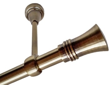 ОДИНАРНЫЙ ПОТОЛОЧНЫЙ КАРДИНС Fi19/150 С ЛЯГУШКАМИ, АНТИЧНАЯ ЛАТУНЬ