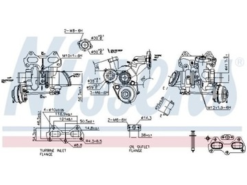 TURBO LANCIA YPSILON 0.9 11-18 ALFA ROMEO MITO 11-13