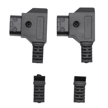 2 szt. Męskie złącze D Tap zestaw wtyczek do baterii V-mount V Lock RF