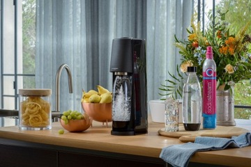 Карбонизатор черной воды SodaStream Terra + предохранитель 1л бутылка + газ
