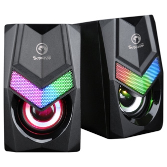 Marvo głośniki SG-118, 2.0, 6W, czarne, regulacja