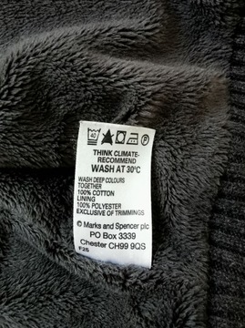 ocieplany sweter Marks & Spencer ,S/M, jak Gap