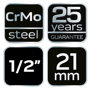 Nasadka udarowa maszynowa 1/2