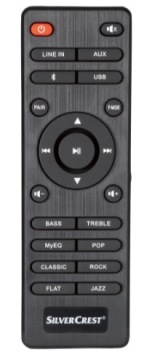 SILVERCREST SPEAKER SOUNDTOWER BLUETOOTH 2x15 ВАТ + МОЩНЫЙ ПУЛЬТ ДУ