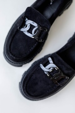 Обувь скользкий мокасин труда Black (39)