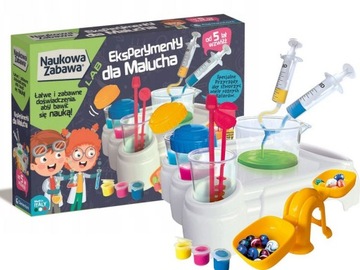 ЭКСПЕРИМЕНТЫ КЛЕМЕНТОНИ ДЛЯ МАЛЫШЕЙ – НАУЧНОЕ РАЗВЛЕЧЕНИЕ