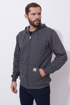 Carhartt bluza męska ZIP HOODED SWEATSHIRT r. M K122 026 Carbon Heater