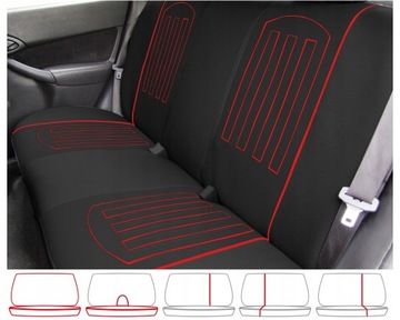 Чехлы на автомобильные сиденья для CITROEN C3 II