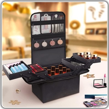 СУМКА-КОСМЕТИКА СУМКА-ОРГАНИЗАТОР ДЛЯ КОСМЕТИКИ ВМЕСТИМОСТЬ XL