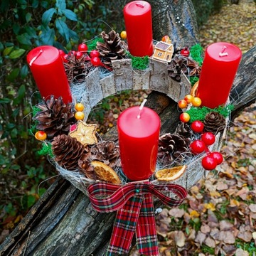 БЕЛОЕ РОЖДЕСТВО СОЗДАЕМ, ПОДСВЕТЕННОЕ, ПОЛЬСКОЕ РУКОДЕЛИЕ