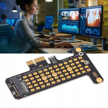 АДАПТЕР M.2 NVME KEY M К SSD PCI-E X1 PH41-X1-A