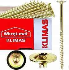 Wkręty ciesielskie DO drewna WKCP 8x400 50szt