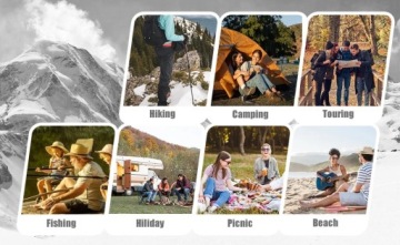 Стул походный с сумкой, складной стул для рыбалки, походный АЛЮМИНИЙ