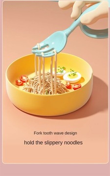 2 шт., ложка для кормления ребенка, вилка, чувствительная к температуре, обесцвечивание ребенка