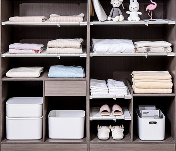 ТЕЛЕСКОПИЧЕСКАЯ ПОЛКА ДЛЯ ХРАНЕНИЯ 70-120/24 СМ