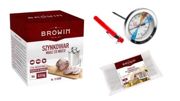 Szynkowar Termometr Worki Zestaw Biowin Stal 0,8KG