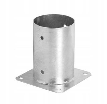 PODSTAWA SŁUPA PRZYKRĘCANA OKRĄGŁA KOTWA 100 x 150