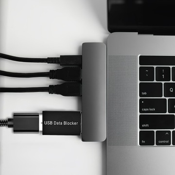 Laptopy USB Anti-hacking Blocker Porta Pow Data