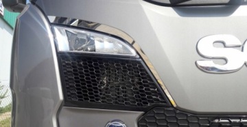 Scania Ng Ozdobné lišty na halogeny Autcars