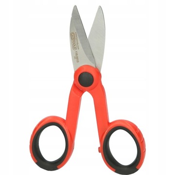 KS TOOLS OSTRE NOZYCZKI DO GUMY ORINGOW KABLI 14cm