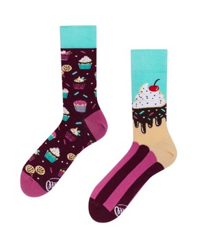 Kolorowe Skarpety MANYMORNINGS The Cupcake 39-42