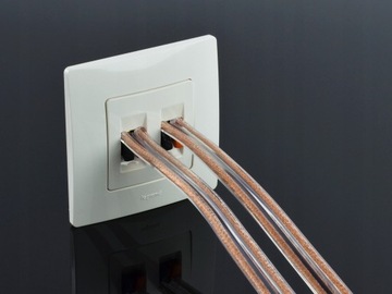 BITNER Kabel głośnikowy CZYSTA MIEDŹ CU OFC 2x4