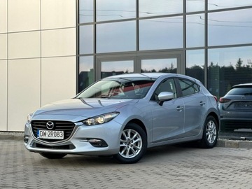 Mazda 3 III Hatchback Facelifting 2.0 SKYACTIV-G 120KM 2017 Mazda 3 2 kpl kół! Salon Polska, 1Ręka! LED