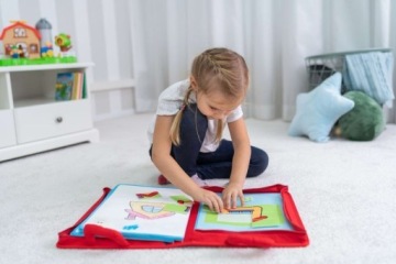 JOLLY BABY Моя первая книжка для маленьких художников с мелками Пазлы с картинками