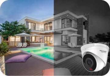 IP-камера Hikvision 4 Мпикс HWI-T240H 2,8 мм IR30m PoE
