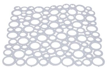 Решетка для МОЙКИ, защитный коврик, резиновый кухонный коврик, серая вставка, 28 см