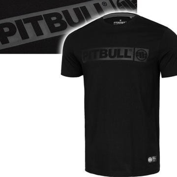 PITBULL T-SHIRT KRÓTKI RĘKAW KOSZULKA ALL BLACK HILLTOP CZARNA 3XL