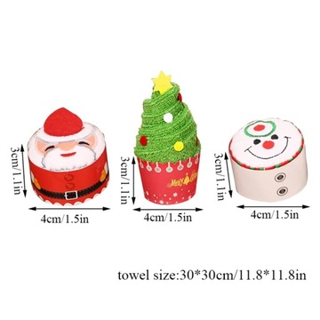 Рождественский торт в форме полотенца, снеговика, украшения для ужина, новые