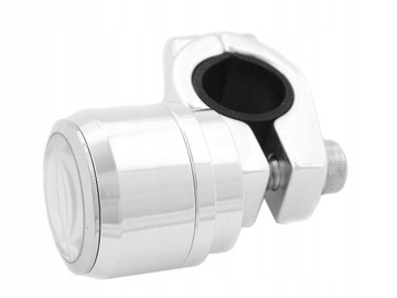 ЧАСЫ С БЕЛЫМ ЦИФЕРБЛАТОМ И ДЕРЖАТЕЛЕМ НА РУЛЕ