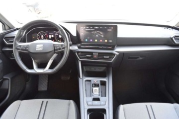 Seat Leon IV Sportstourer 2.0 TDI CR 150KM 2021 Seat Leon 2.0 TDI 150KM DSG Style Pakiety Kamera ACC FullLed Kessy Vat23, zdjęcie 11