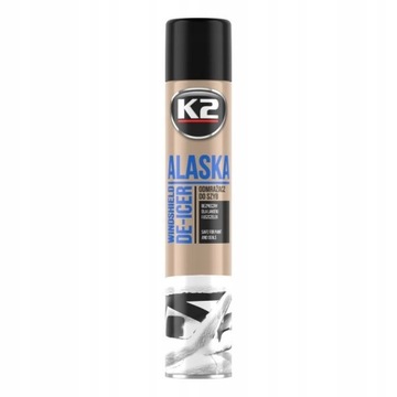 K2 ALASKA ODMRAŻACZ DO SZYB SPRAY MOCNY 750ML