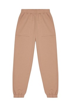 MOODO Spodnie jogger L-SP-3704 TOFFEE; XS