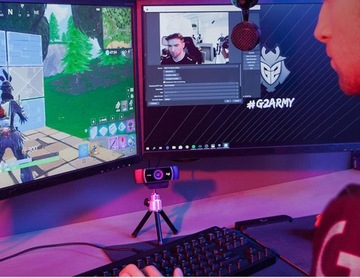 ВЕБ-КАМЕРА LOGITECH C922 СО ШТАТИВОМ WEBCAM PRO USB HD 1080p