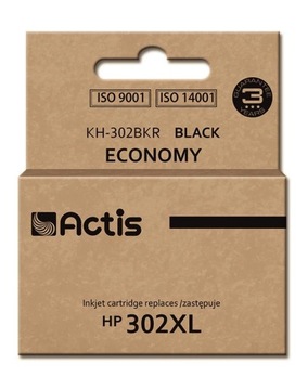 Tusz Actis KH-302BR do HP czarny HP 302 302XL 20ml