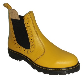 PASCUELLO Женские ботинки челси, КОЖА, дырки, размер 39