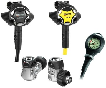 Петля Mares X15 + регулятор для дайвинга Octopus Loop