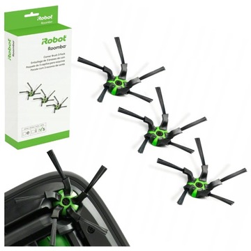 Szczotka boczna do robota iRobot Roomba s9/s9+ ORYGINALNA - Zestaw 3 szt.