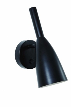 Lampa Solin kinkiet czarny LP-181/1W BK