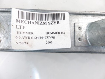 ZVEDÁK OKNO LEVÝ ZADNÍ HUMMER H2 CM091410A
