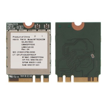 БЕСПРОВОДНАЯ СЕТЕВАЯ КАРТА MT7922 WI-FI 6E