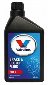 VALVOLINE BRAKE & CLUTCH FLUID DOT4 500ML