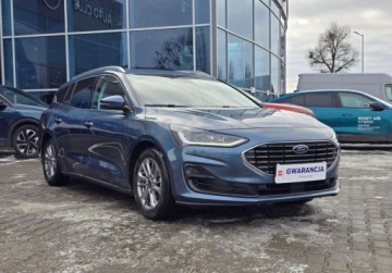 Ford Focus IV Kombi Facelifting 1.5 ECOBLUE 115KM 2024 Ford Focus SW 1,5 EcoBlue 115KM, automat, Titanium X, salon PL, bezwypadko, zdjęcie 6