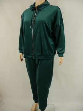 PLUSSIZE dres zamek kieszenie kaptur #MAAXI# 56/58