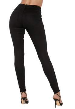 ЭЛЕГАНТНЫЕ БРЮКИ КЛАССИЧЕСКИЕ ЭЛАСТИЧНЫЕ ДЖИНСЫ БОЛЬШИХ РАЗМЕРОВ